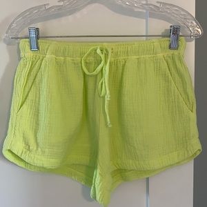 Young Fabulous & Broke Green Grape Day Tripper Shorts Size S NWT